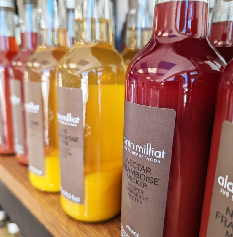 Les jus Alain Milliat en rayon